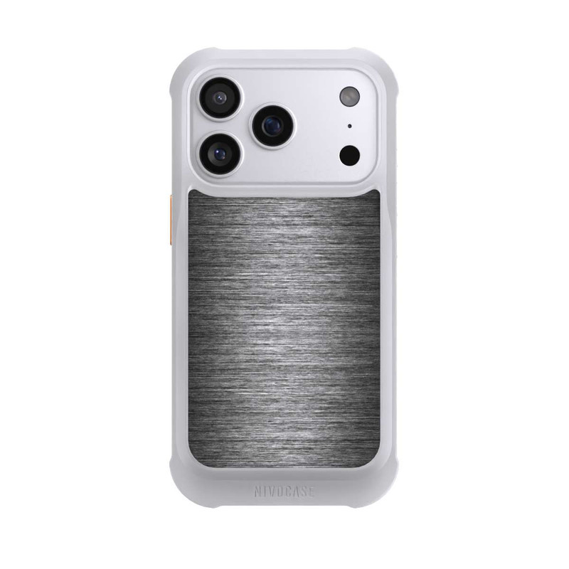 iPhone 17 Pro NIVOmax Aspect Métallique Anthracite