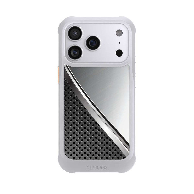 iPhone 17 Pro NIVOmax Surface Métallique en Duo