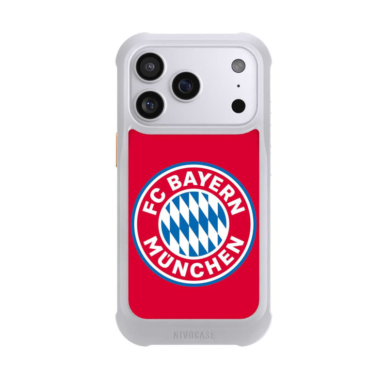 iPhone 17 Pro NIVOmax FCB Logo red