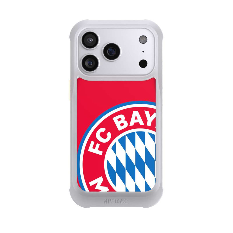 iPhone 17 Pro NIVOmax Logo FCB Grand Rouge