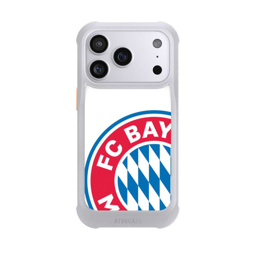 Apple iPhone 17 Pro NIVOmax Big FCB Logo white