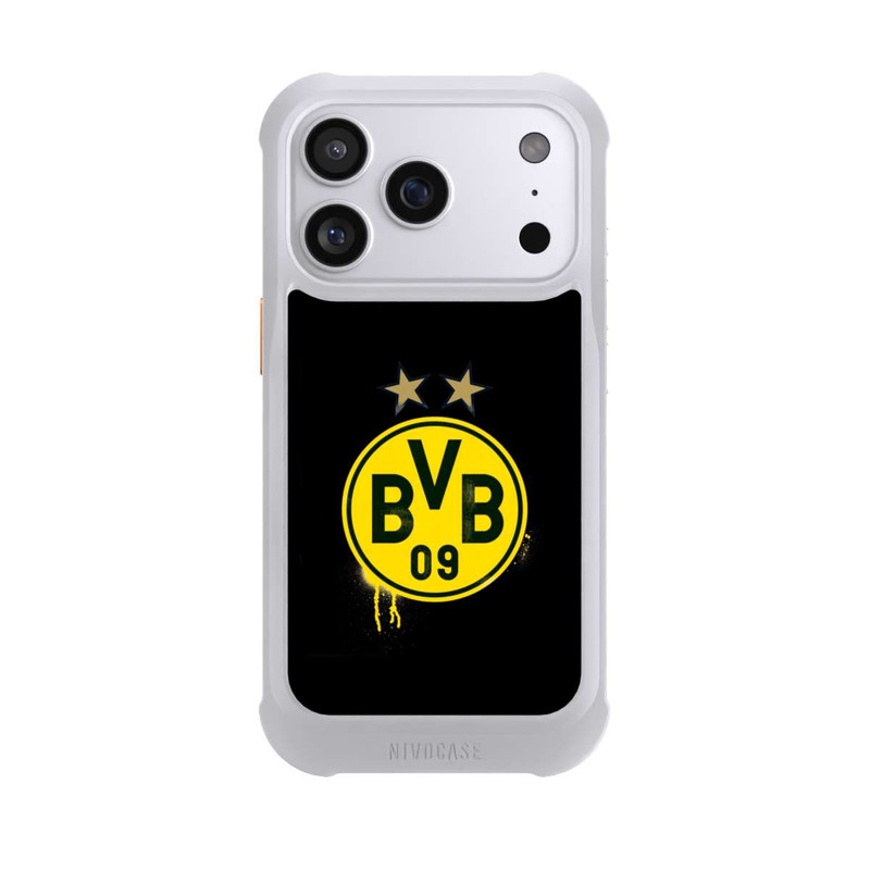 iPhone 17 Pro NIVOmax Spraylogo 2 Sterne - BVB