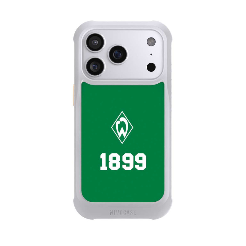 iPhone 17 Pro NIVOmax 1899 Grün-Weiß Lebenslang Grün - Werder Bremen