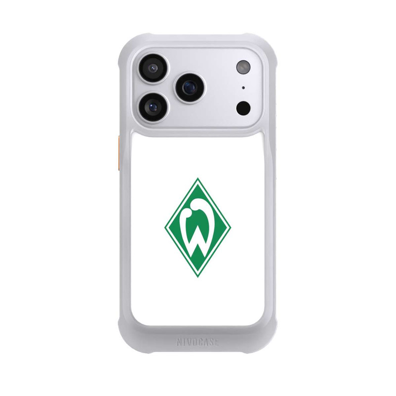 iPhone 17 Pro NIVOmax Logo auf Weiß - Werder Bremen