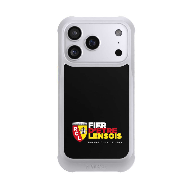 iPhone 17 Pro NIVOmax RC Lens Logo Schwarz Unten