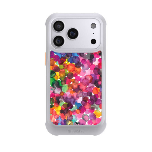 Apple iPhone 17 Pro NIVOmax Überlappende Aquarellpunkte