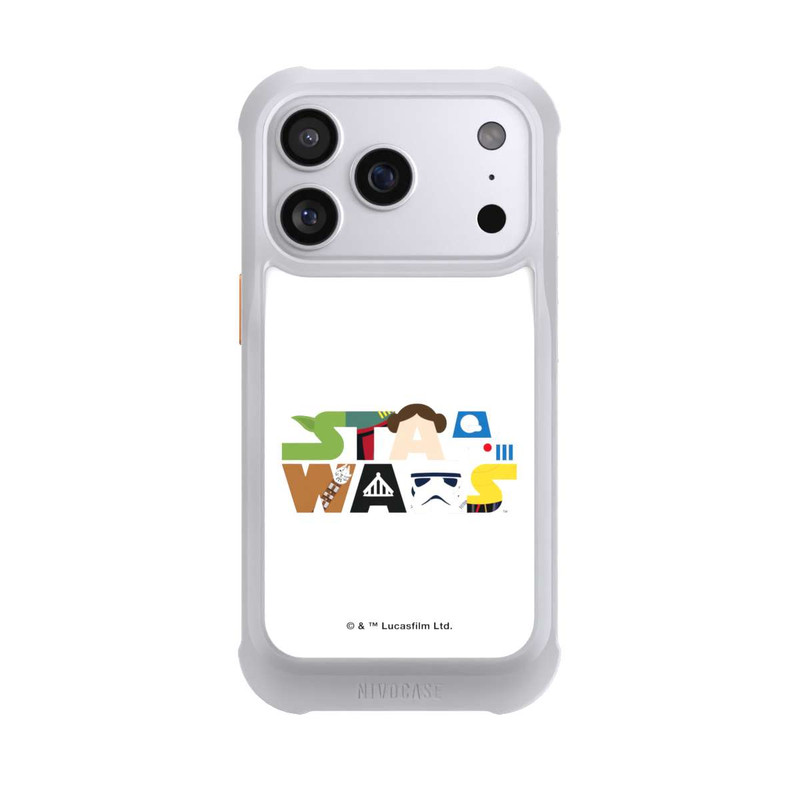 iPhone 17 Pro NIVOmax Star Wars Comic Logo