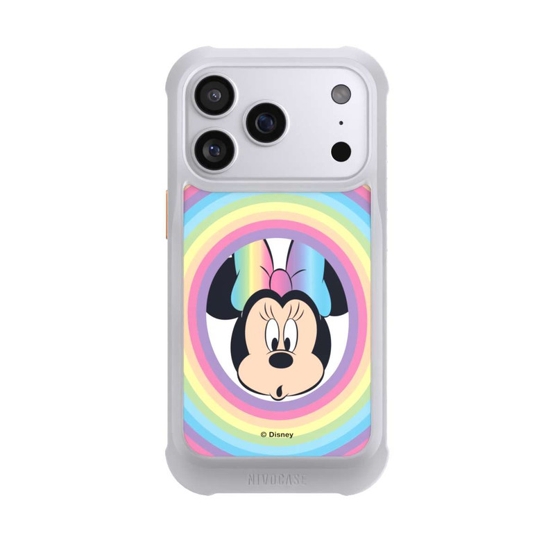 iPhone 17 Pro NIVOmax Minnie Rainbow Circle