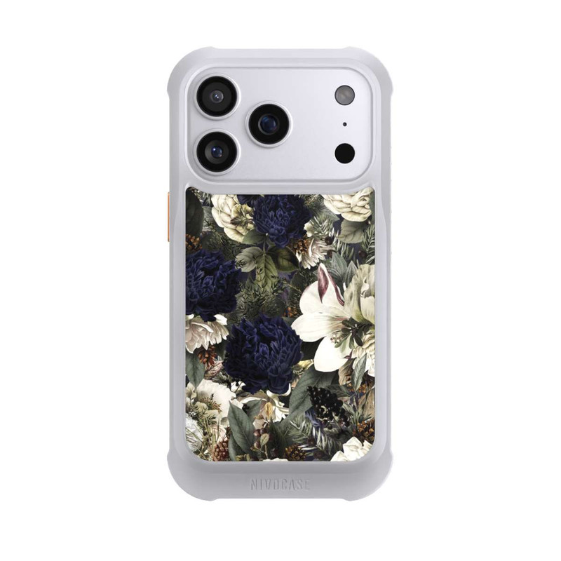 iPhone 17 Pro NIVOmax Dunkle Mitternachts Barock Vintage Blumen