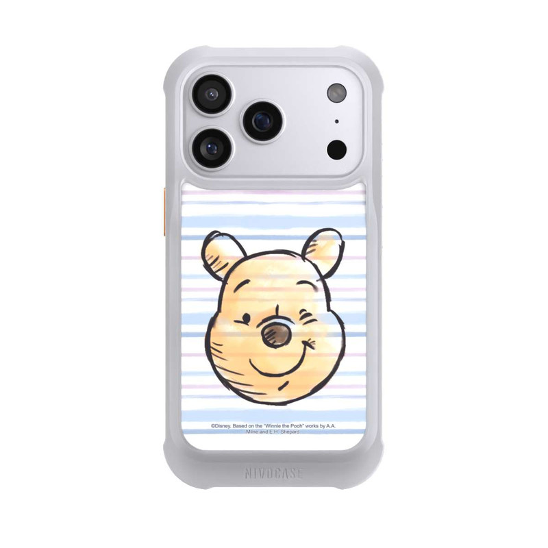 iPhone 17 Pro NIVOmax Winnie Puuh auf Streifen