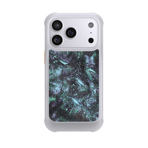 Apple iPhone 17 Pro NIVOmax Abstrakt tropfender Staub lila