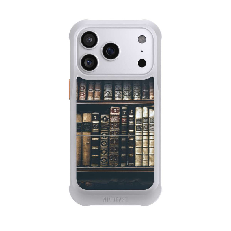 iPhone 17 Pro NIVOmax Book Stack Dark