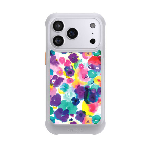 Apple iPhone 17 Pro NIVOmax Aquarellblumen abstrakt