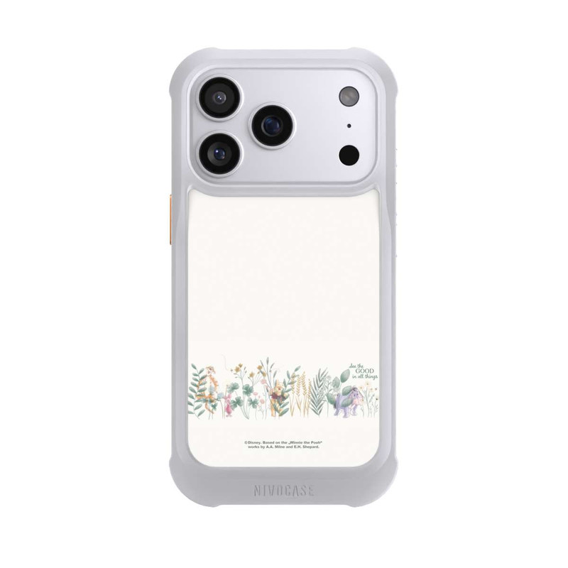 iPhone 17 Pro NIVOmax Winnie Pooh et ses amis derrière l'eucalyptus