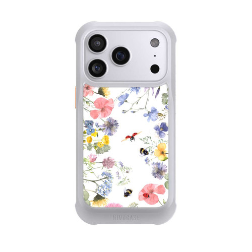 Apple iPhone 17 Pro NIVOmax Colourful Spring Flowers and Bees