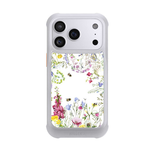 Apple iPhone 17 Pro NIVOmax Sommerwiese Wildblumen Rahmen