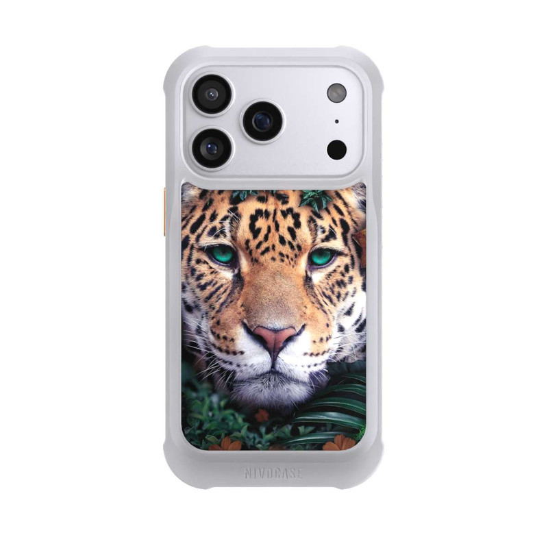 iPhone 17 Pro NIVOmax Jaguar im Dschunglegrün