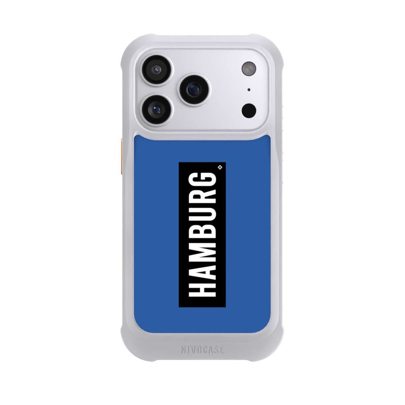 iPhone 17 Pro NIVOmax HSV Hamburg Schwarz Blau
