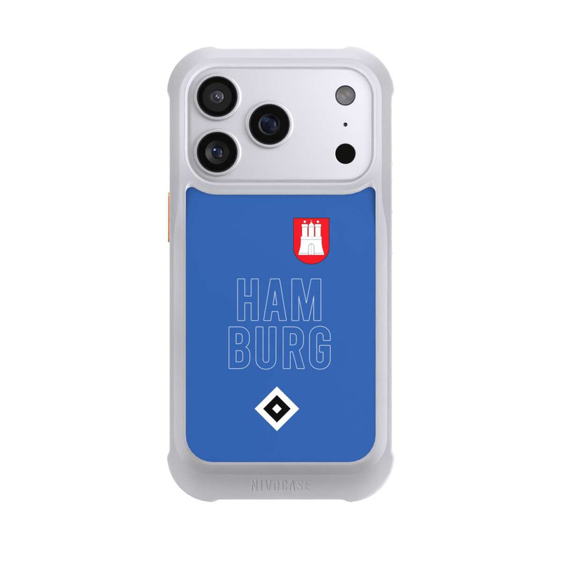 iPhone 17 Pro NIVOmax HSV Hamburg Typo