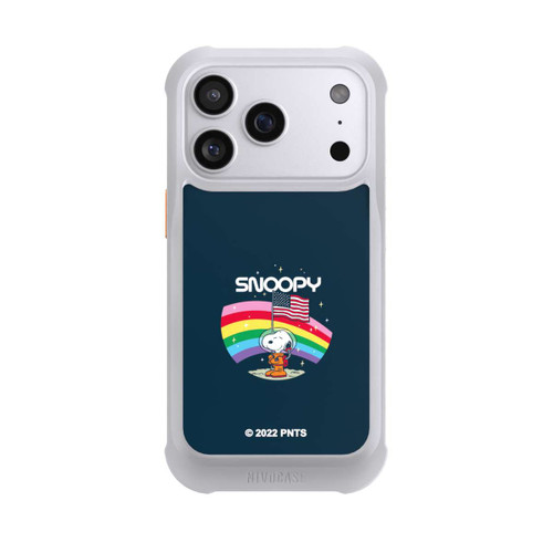 Apple iPhone 17 Pro NIVOmax Snoopy Weltraumreisender Regenbogen