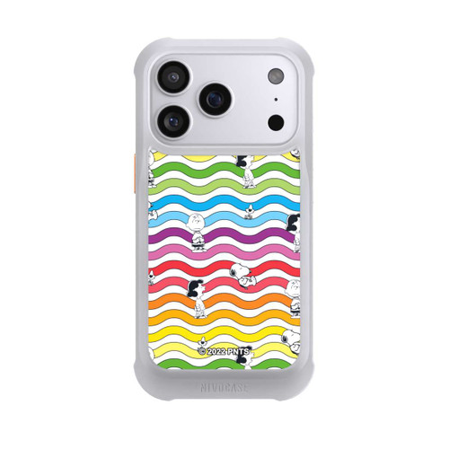 Apple iPhone 17 Pro NIVOmax Snoopy Pattern Rainbow