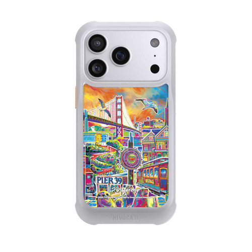 Apple iPhone 17 Pro NIVOmax San Francisco Art By P.D. Moreno