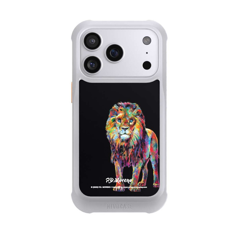iPhone 17 Pro NIVOmax Löwe Bunte Kunst von P.D. Moreno