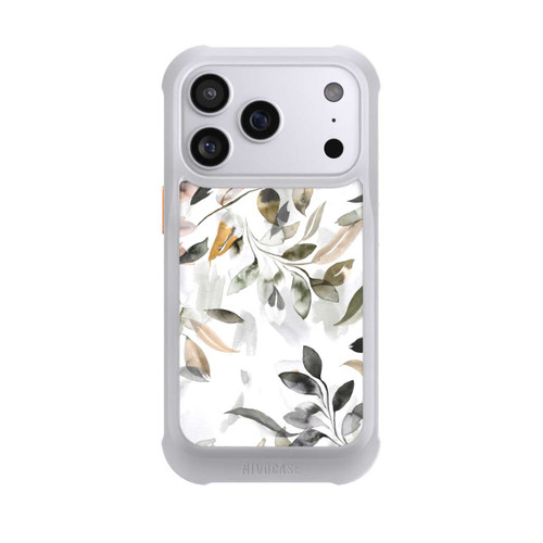 Apple iPhone 17 Pro NIVOmax Aquarellblätter neutral