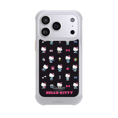 Apple iPhone 17 Pro NIVOmax Hello Kitty 90s Schwarz