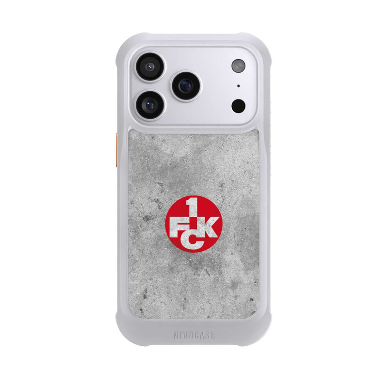 iPhone 17 Pro NIVOmax 1.FCK Logo Beton