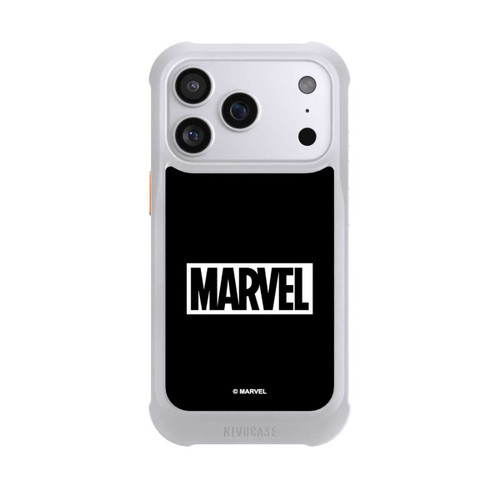 Apple iPhone 17 Pro NIVOmax Marvel Logo Black