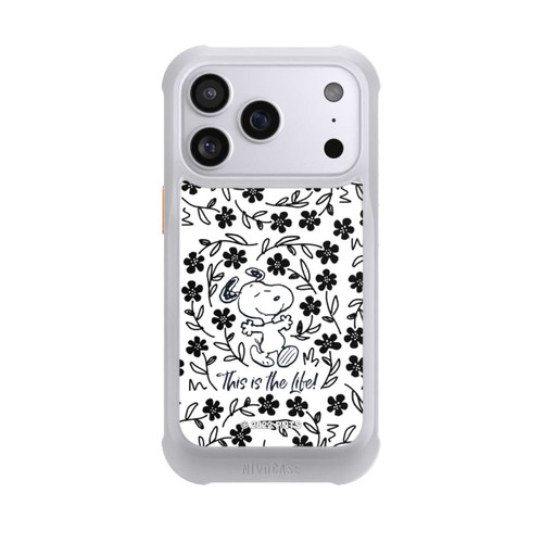 Apple iPhone 17 Pro NIVOmax Snoopy schwarz und weiß This Is The Life