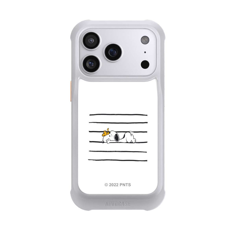 iPhone 17 Pro NIVOmax Snoopy & Woodstock Lignes