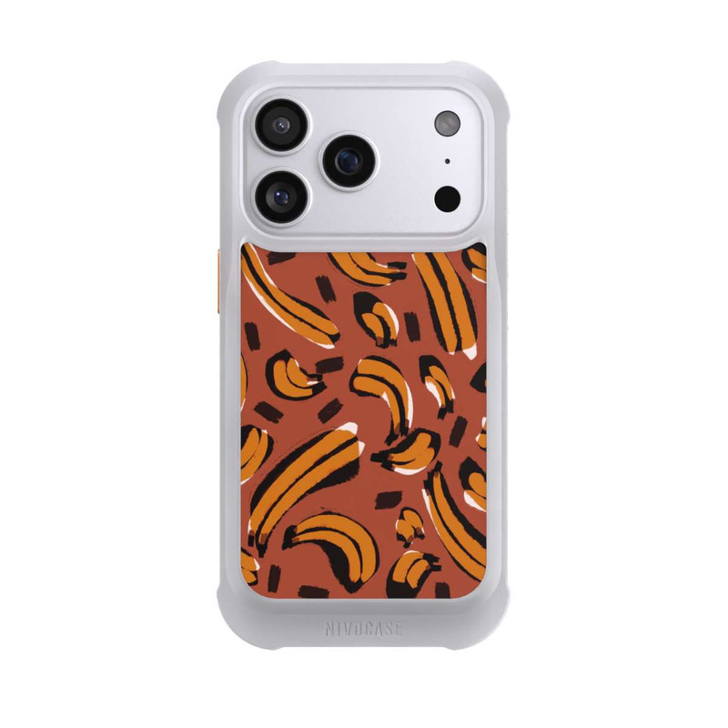 iPhone 17 Pro NIVOmax Motif abstrait de bananes