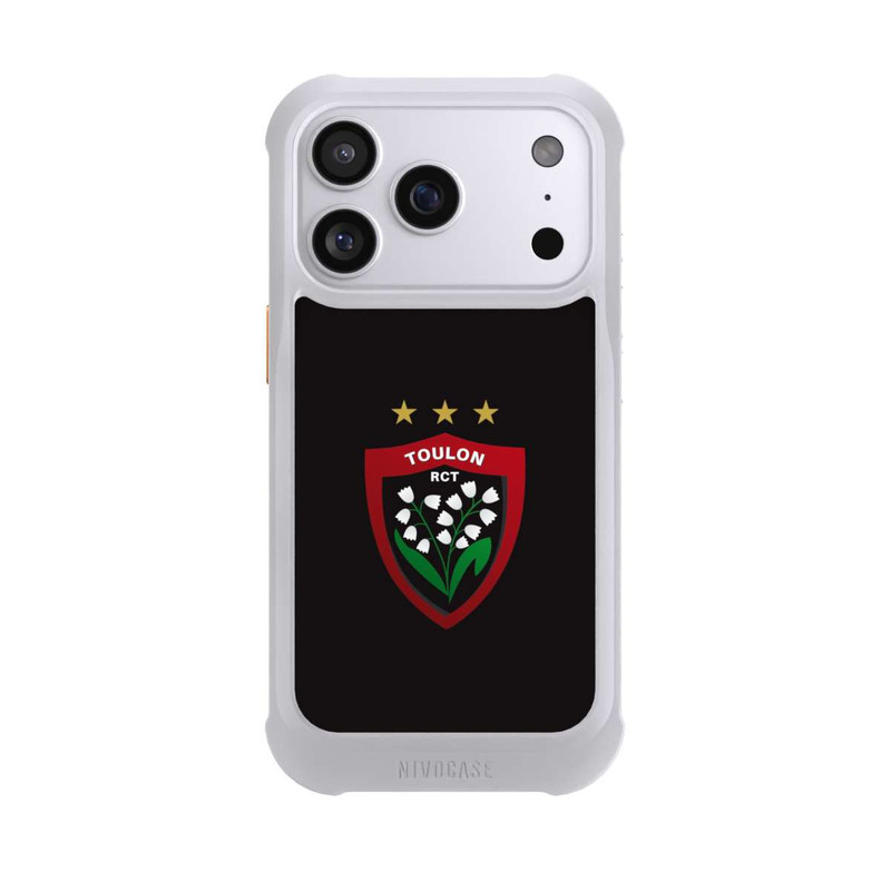 iPhone 17 Pro NIVOmax RC Toulonnais Logo Schwarz