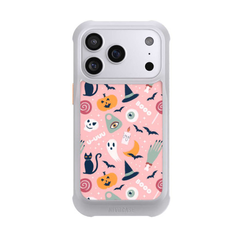 Apple iPhone 17 Pro NIVOmax Cute Halloween Ghosts Pattern
