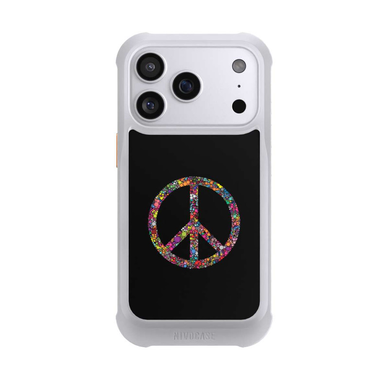 iPhone 17 Pro NIVOmax Peace Zeichen