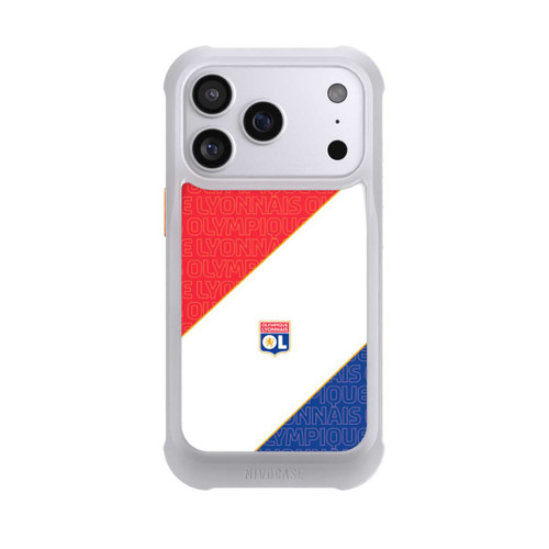 Apple iPhone 17 Pro NIVOmax Logo OL rouge et bleu