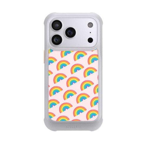Apple iPhone 17 Pro NIVOmax Kawaii-Regenbögen