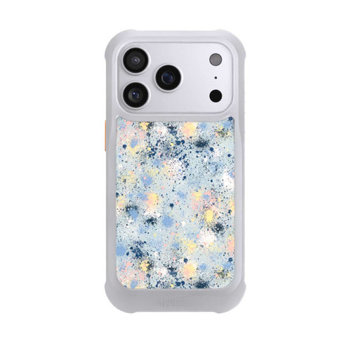 Apple iPhone 17 Pro NIVOmax Ink Dripping Dust Texture Blue