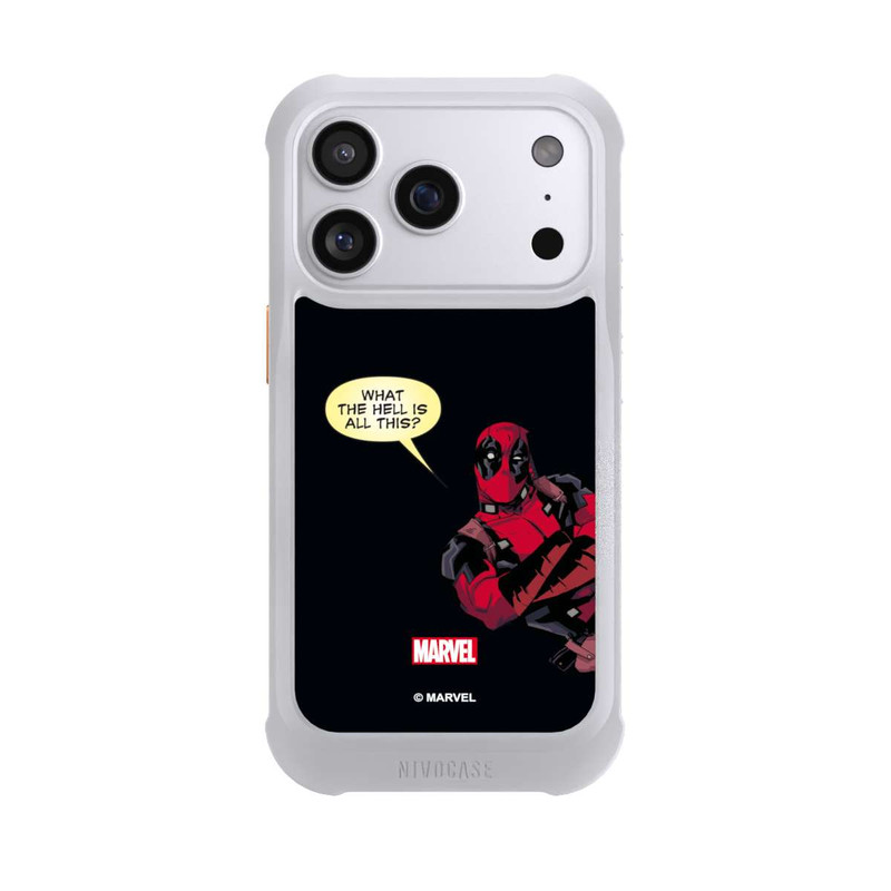 iPhone 17 Pro NIVOmax Deadpool What the Hell