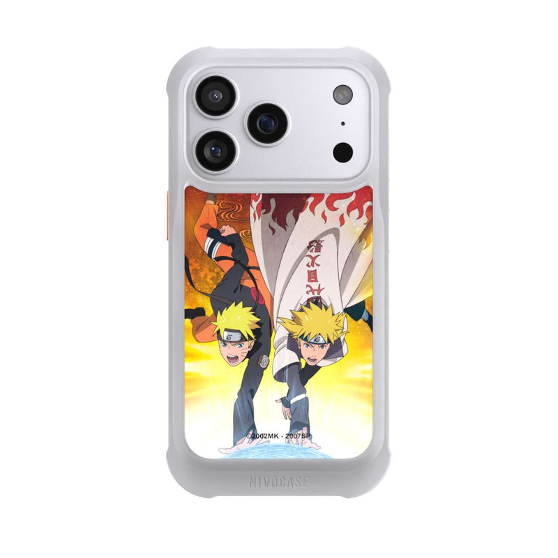 iPhone 17 Pro NIVOmax Naruto Minato père et fils
