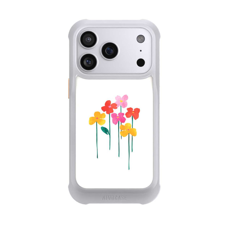 iPhone 17 Pro NIVOmax Kleine glückliche Blumen