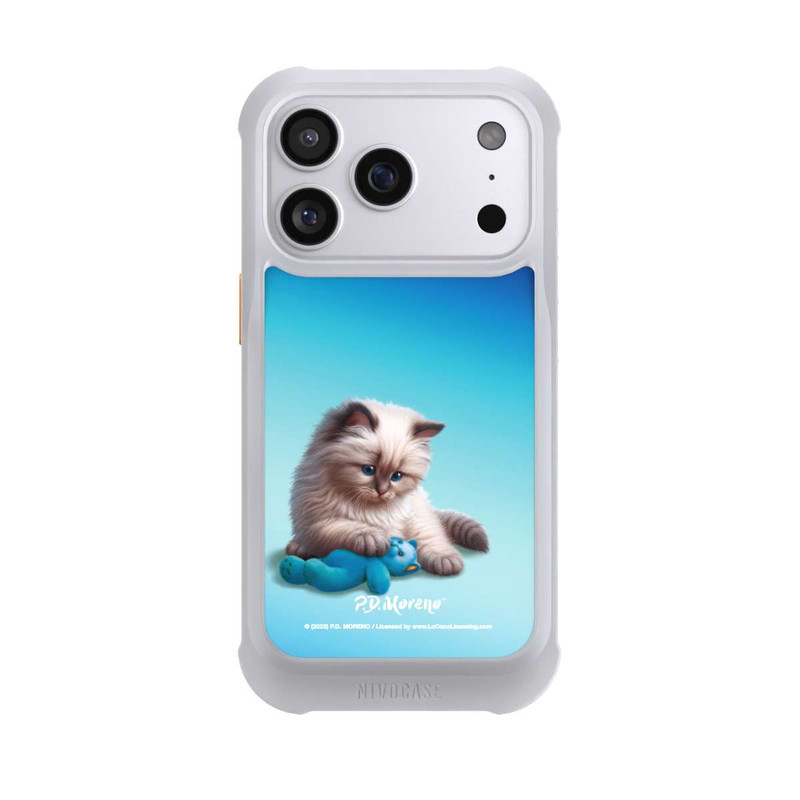 iPhone 17 Pro NIVOmax Cuddling Cat
