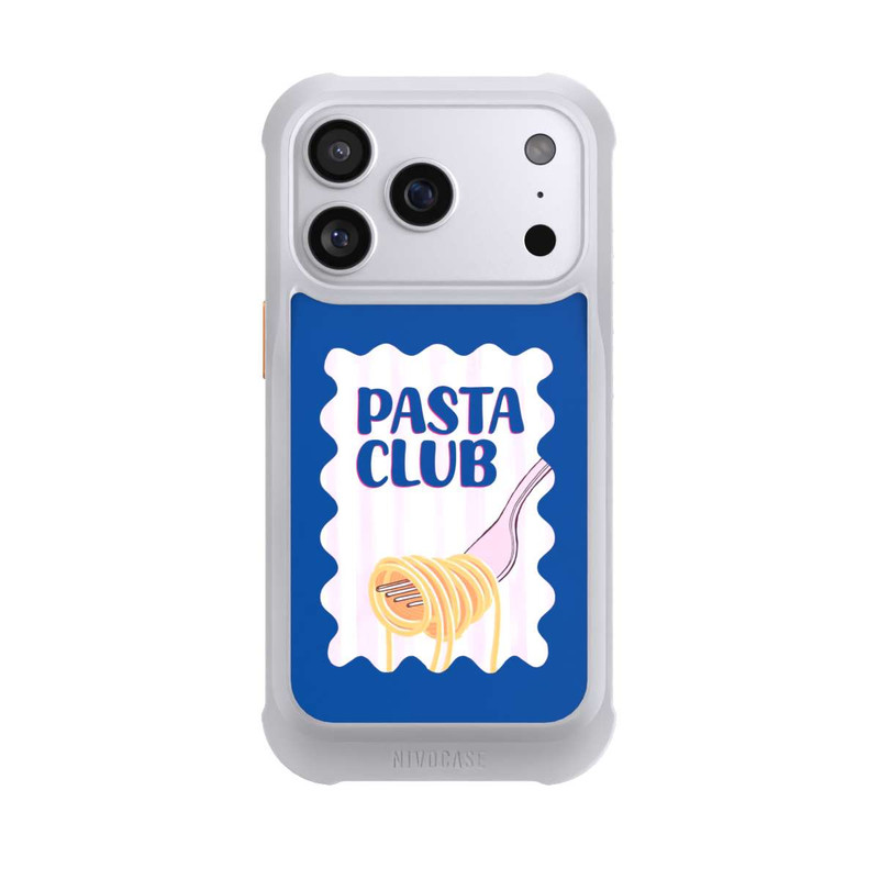 iPhone 17 Pro NIVOmax Pasta Club in Blue and Pink
