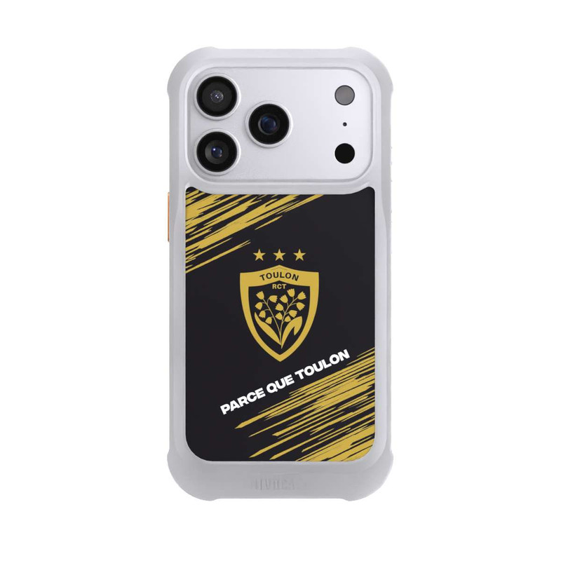 iPhone 17 Pro NIVOmax RCT Logo Gold Monochrom