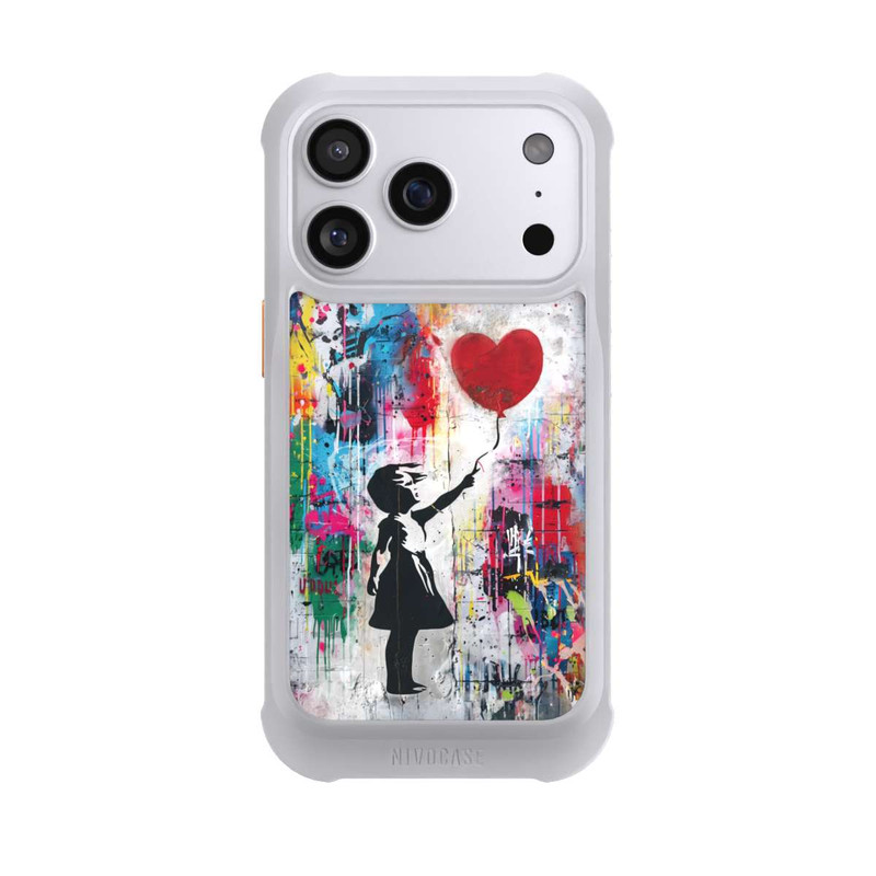 iPhone 17 Pro NIVOmax Balloon Girl Colorful