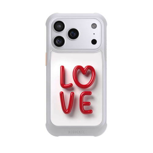 Apple iPhone 17 Pro NIVOmax Love Statement Red with AI