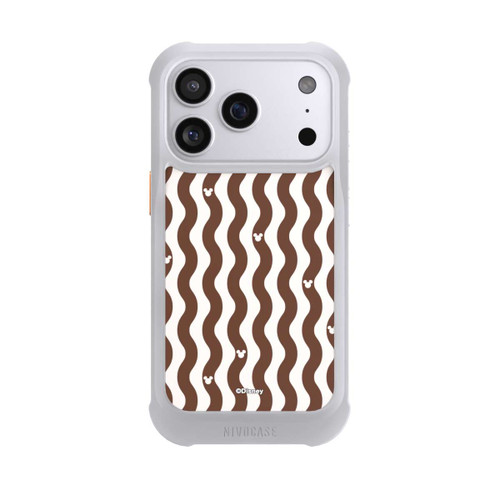 Apple iPhone 17 Pro NIVOmax Micky Muster Braune Wellen
