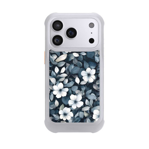 Apple iPhone 17 Pro NIVOmax Blaue Negativblumen mit KI